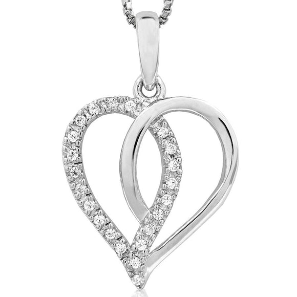 Diamond Heart Pendant