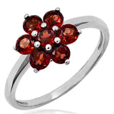 Floral Gemstone Ring