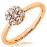 Diamond Cluster Ring