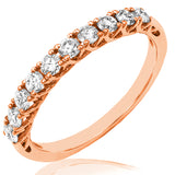 Prong Set Diamond Band Ring