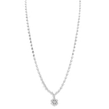 Diamond Illusion Floral Necklace