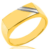 Men's Flat Top Ring