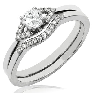 Diamond Semi-Mount Bridal Ring Set