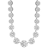Diamond Cluster Necklace