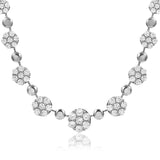 Diamond Cluster Necklace