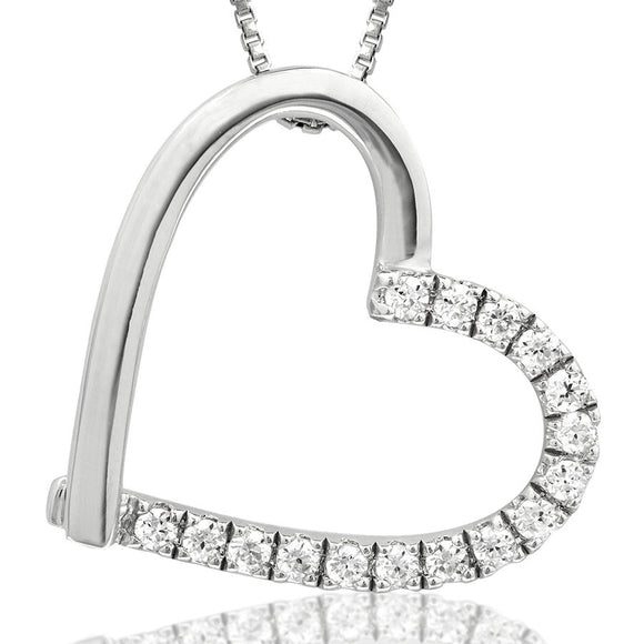 Diamond Heart Pendant