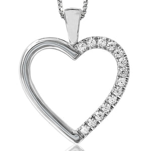 Diamond Heart Pendant