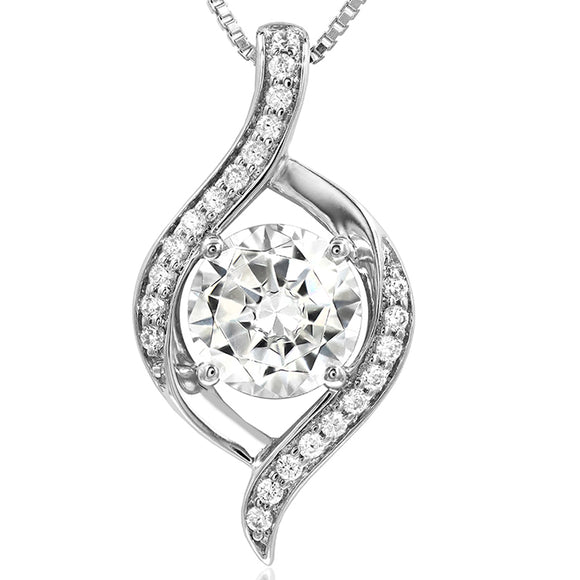 Diamond Semi-Mount Pendant