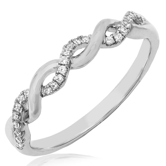 Diamond Twist Ring