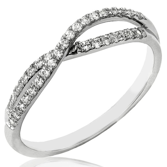 Diamond Twist Ring