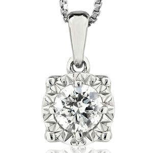 Diamond Illusion Pendant