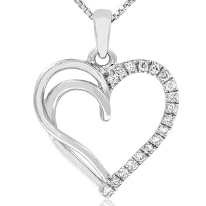 Diamond Heart Pendant