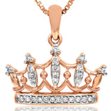Diamond Crown Pendant