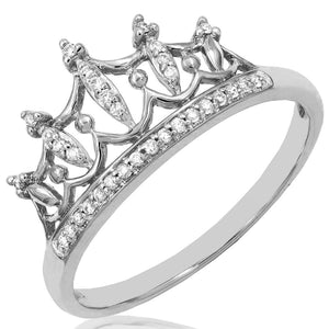 Diamond Crown Ring