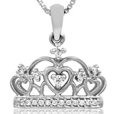 Diamond Crown Pendant