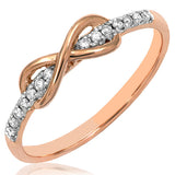 Diamond Infinity Promise Ring