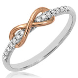 Diamond Infinity Promise Ring