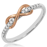 Diamond Infinity Promise Ring