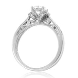 Diamond Engagement Semi-Mount Ring