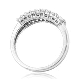 Diamond Composite Semi-Mount Band Ring