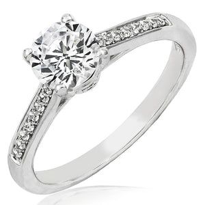 Diamond Semi-Mount Engagement Ring