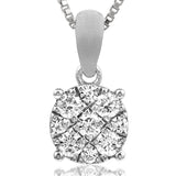 Diamond Cluster Pendant