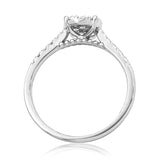 Diamond Cluster Engagement Ring