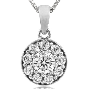 Diamond Cluster Pendant