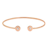 Diamond Open Bangle