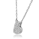 Diamond Pavé Heart Necklace