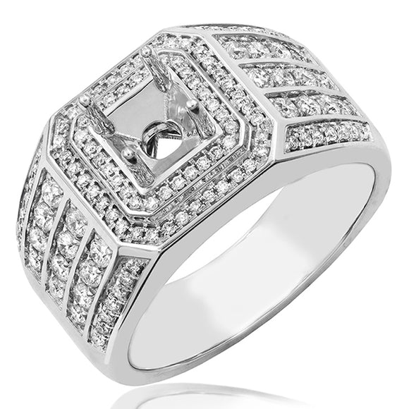 Diamond Cluster Band Ring
